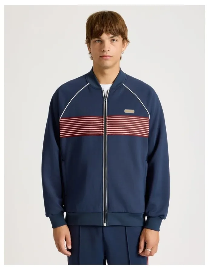 There After Retro Track Jacket Blue