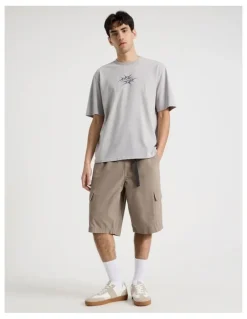 There After Rip Stop Cargo Short in Brown