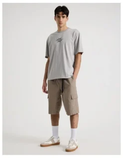 There After Rip Stop Cargo Short in Brown