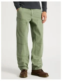 There After Workwear Pants in Green