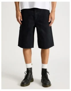 There After Workwear Shorts in Black