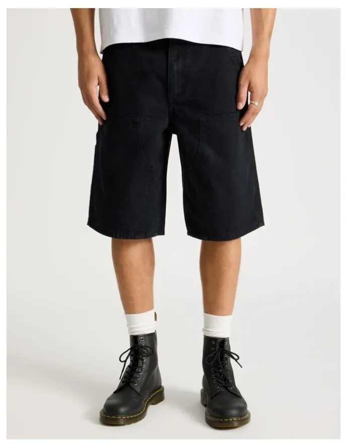 There After Workwear Shorts in Black