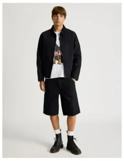 There After Workwear Shorts in Black