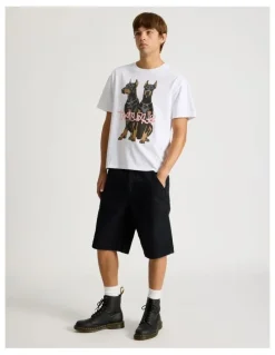 There After Workwear Shorts in Black