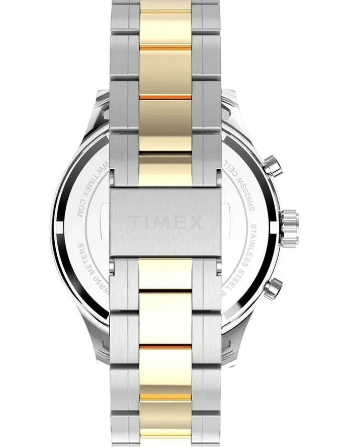 Timex Dress Chronograph Watch43mm in Stainless Steel