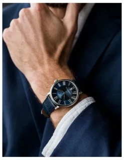 Tissot Carson Premium Powermatic 80 T1224071604300 Automatic Watch in Blue
