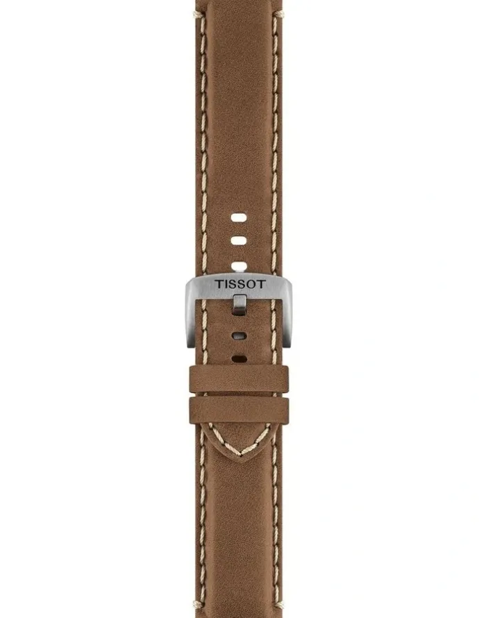 Tissot Chrono L 42mm Watch T1164171605201 in Black/Beige Leather