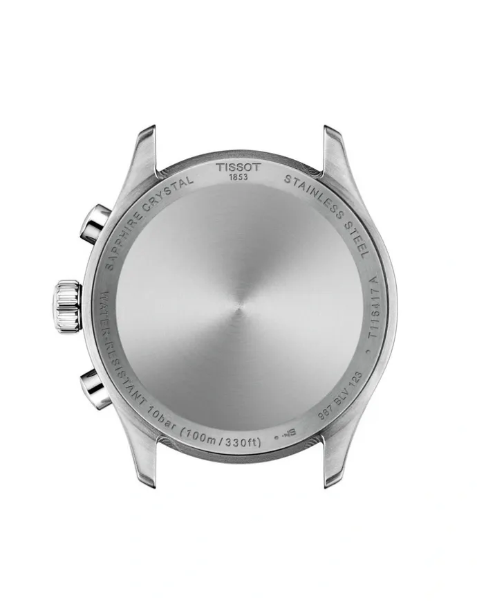Tissot Chrono L 42mm Watch T1164171605200 in Black/Black Leather