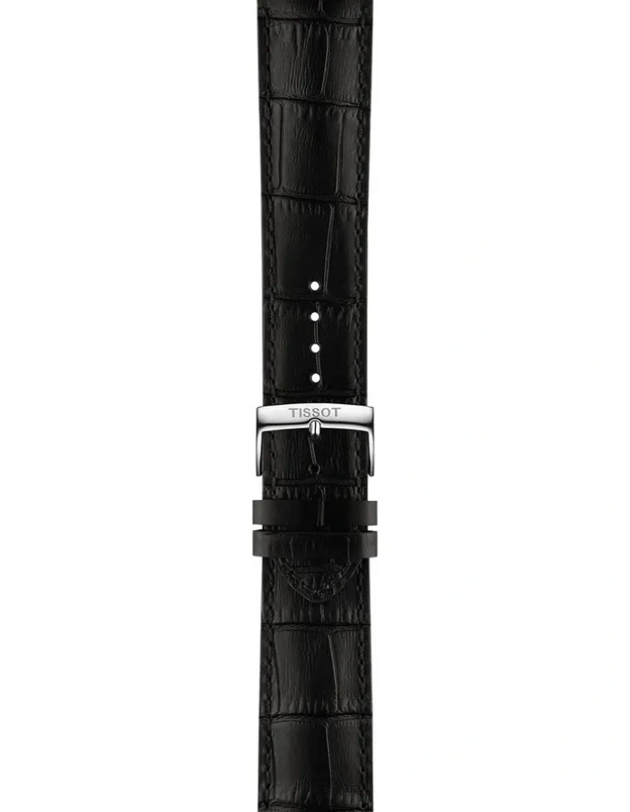 Tissot Chrono L 42mm Watch T1164171605200 in Black/Black Leather