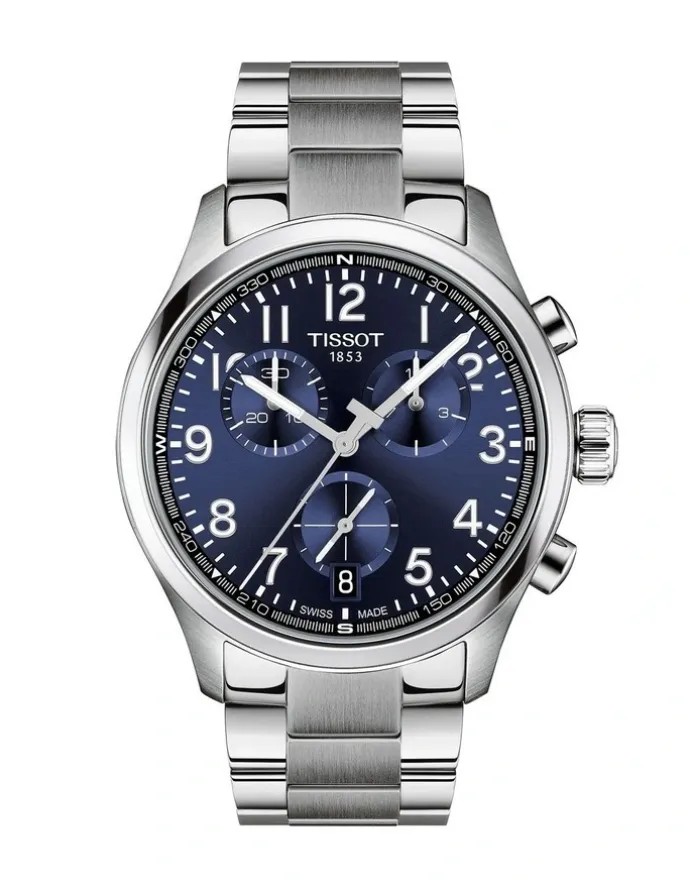 Tissot Chrono L 42mm Watch T1164171104200 in Blue