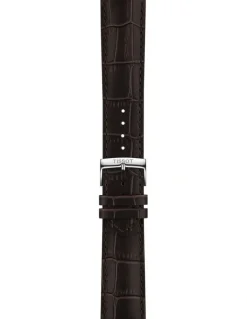 Tissot Chrono L 42mm Watch T1164171604200 in Blue/Brown Leather