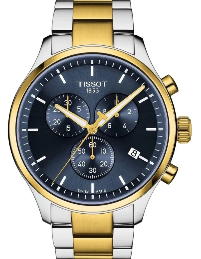 Tissot Chrono XL Classic T1166172204100 Watch in Blue Gold