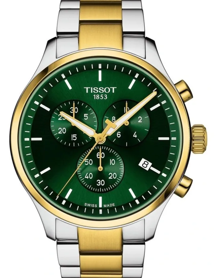 Tissot Chrono XL Classic T1166172209100 Watch in Green Gold