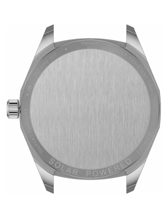 Tissot PRC 100 Solar Quartz Watch 39mm T1514221603100 in Silver