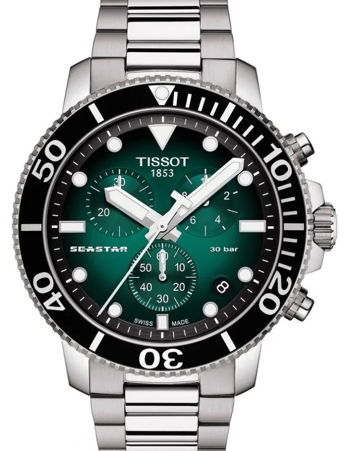 Tissot Seastar 1000 Chronograph T1204171109101 Watch in Green