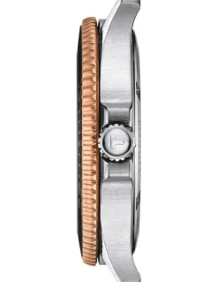 Tissot Seastar 1000 40mm T1204102205101 Watch in Rose Gold/Black