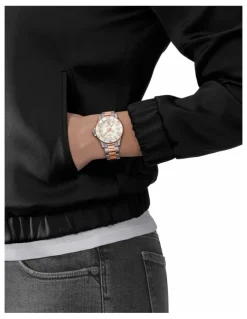 Tissot Seastar 1000 36mm T1202102211100 Watch in Rose Gold/White