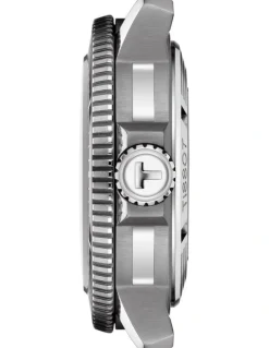 Tissot Seastar 2000 Professional Powermatic 80 T1206071104100 Automatic Watch in Aqua