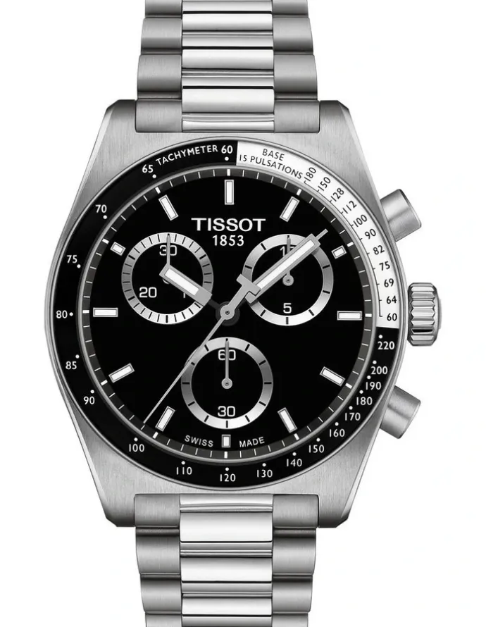 Tissot T1494171105100 PR516 Chronograph Watch in Black