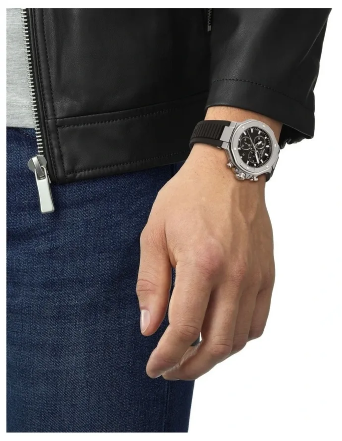 Tissot T-Race Chronogprah 38mm Watch T1418171705100 in Black