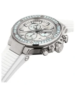 Tissot T-Race Chronogprah T1418179711100 38mm Watch in White