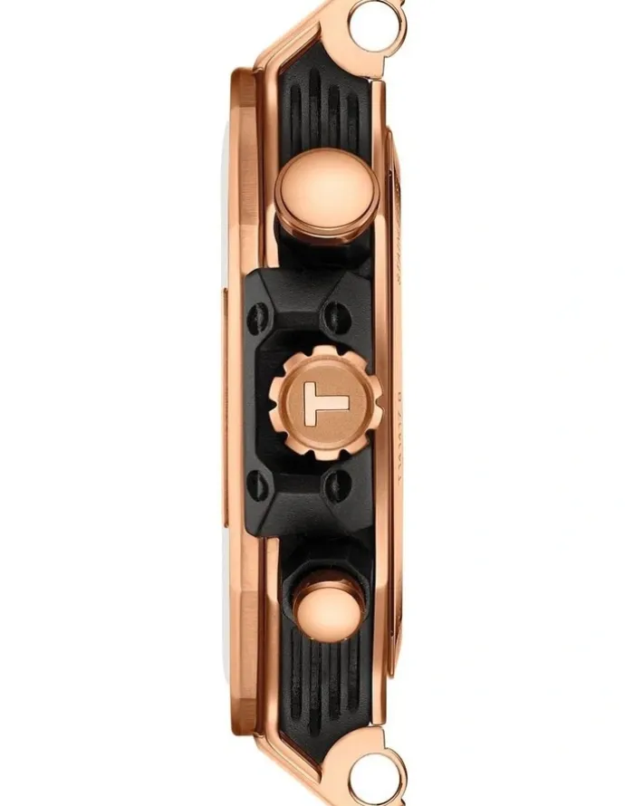 Tissot T-Race Chronograph T1414173705100 Watch in Black/Rose Gold