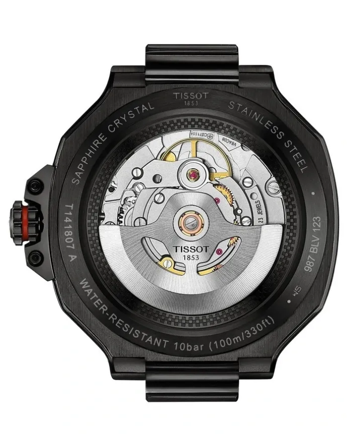 Tissot T-Race Powermatic 80 T1418073705700 Watch in Black