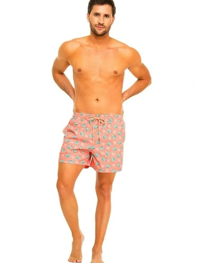 Tolu Crabs Swim Shorts in Orange
