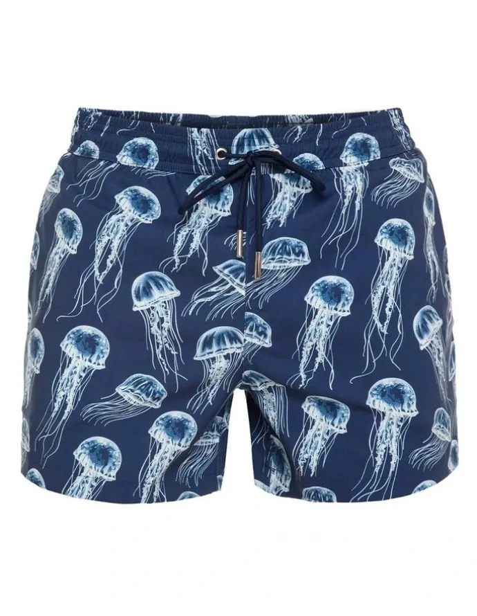 Tolu Jellyfish Swim Shorts in Blue