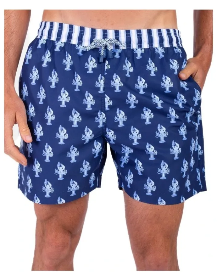 Tolu Lobster Boardshorts in Blue