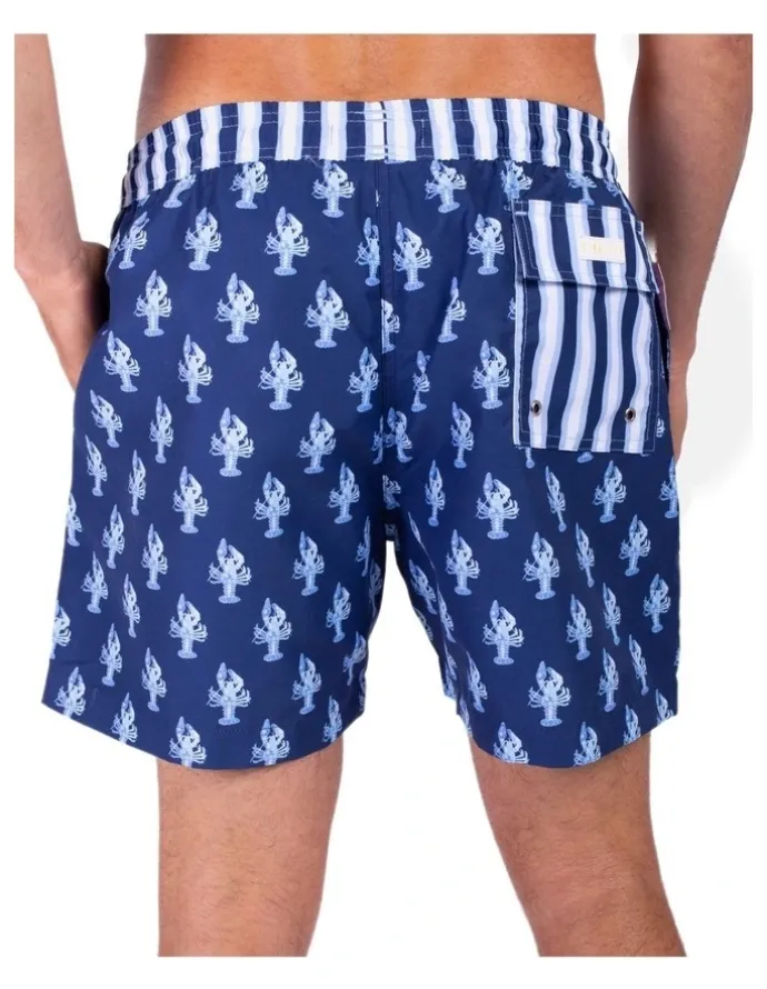 Tolu Lobster Boardshorts in Blue