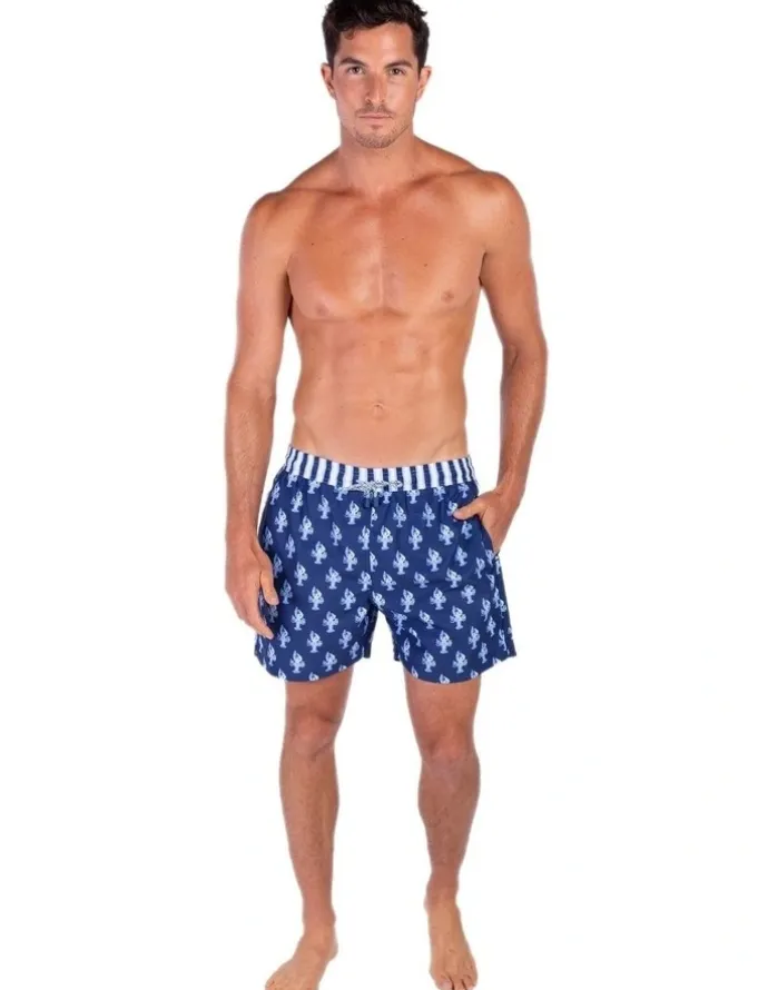 Tolu Lobster Boardshorts in Blue