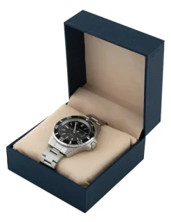 Tony+Will Diver Watch in Silver