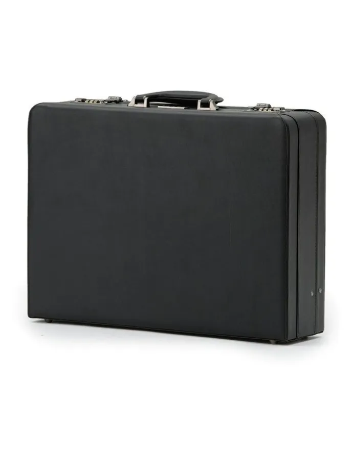 Tosca Business Briefcase Bag With Combination Lock in Black