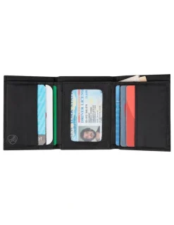 Travelon RFID Blocking Trifold Wallet in Black