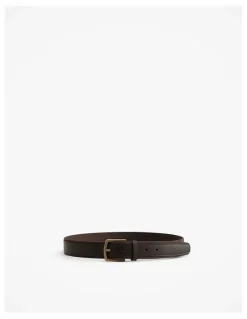 Trenery Roan Canvas Belt in Espresso