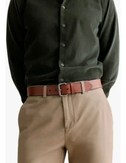 Trenery Wilson Belt in Chestnut