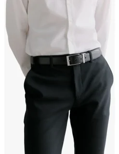 Trenery Ballard Reversible Belt in Chocolate
