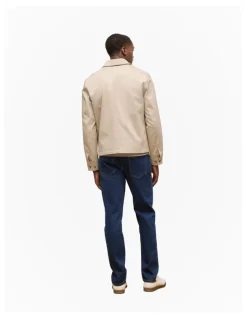 Trenery Harrington Jacket in Putty