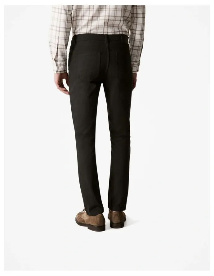 Trenery Organically Grown Cotton Modern Slim Jeans in Black