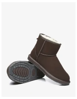UGG Australian Shepherd Mini Classic Suede in Chocolate
