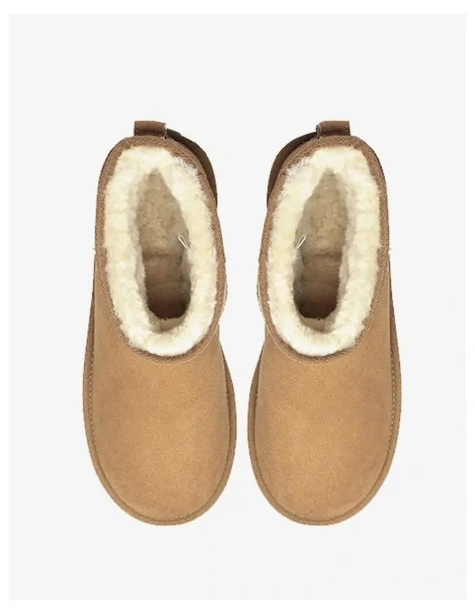 UGG Australian Shepherd Mini Classic Suede in Chestnut