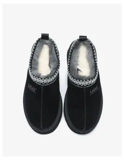 UGG Australian Shepherd Ventus Cow Suede Platform Boot in Black