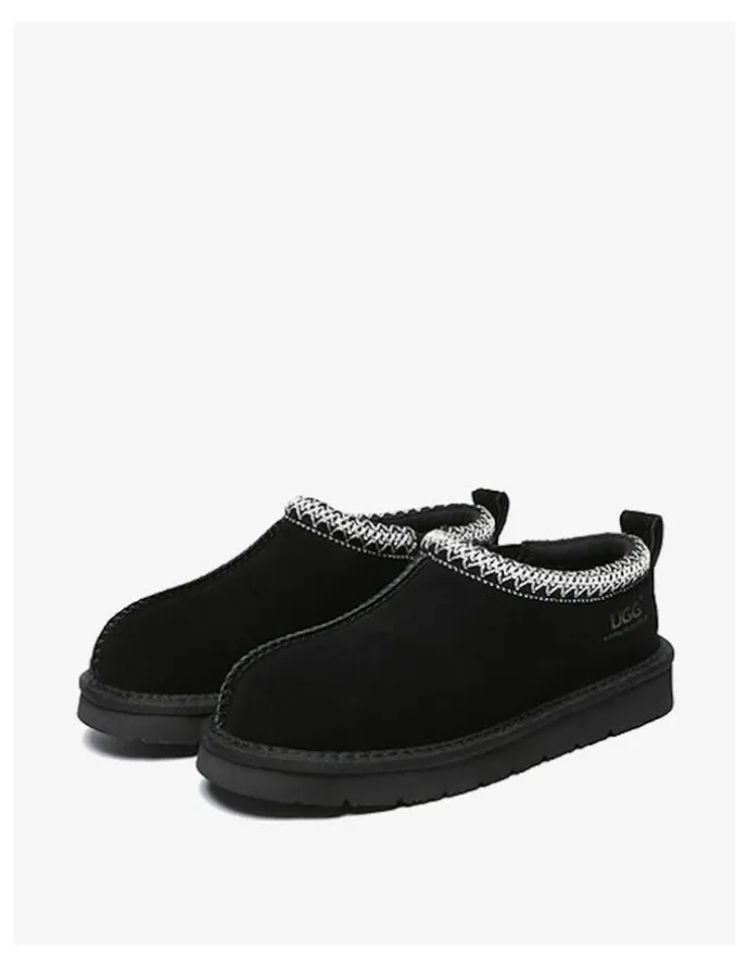 UGG Australian Shepherd Valen Cow Suede Boots in Black