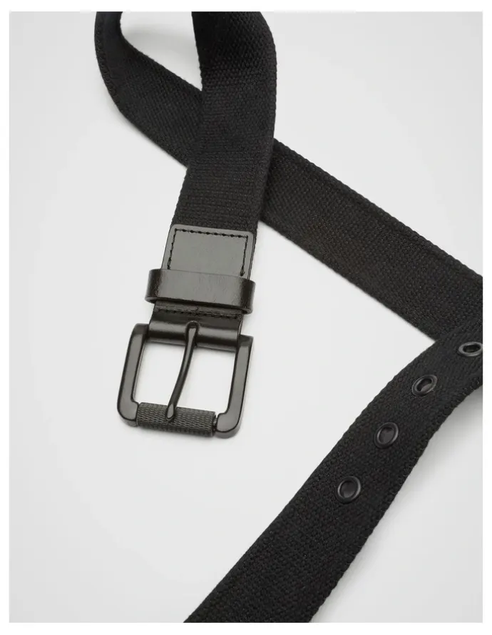 Unison Arison Webbing Belt in Black