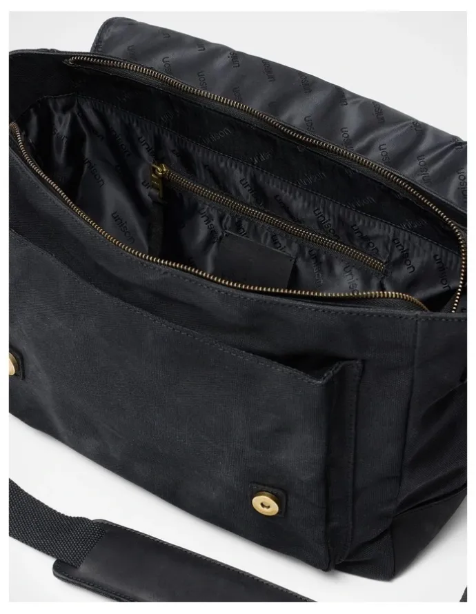 Unison Leo Satchel in Black