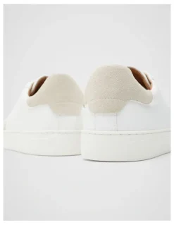 Unison Stockholm Leather Sneaker in White