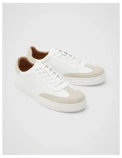 Unison Stockholm Leather Sneaker in White