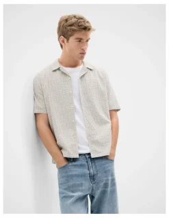 Unison Cairns Check Relaxed Fit Shirt
