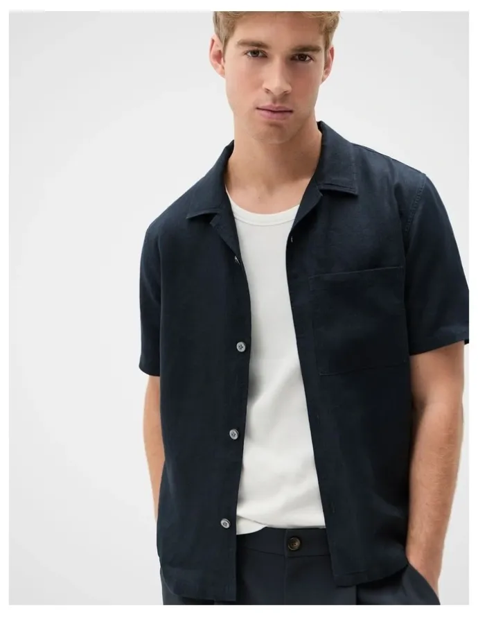 Unison Lorne Linen Relaxed Fit Shirt